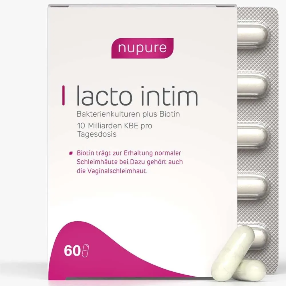 Lacto Intim 60 ? Probiotische Kapseln mit Milchsäurebakterien