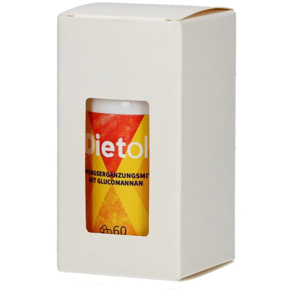 Dietoll Glucomannan Kapseln Stoffwechsel Vegan