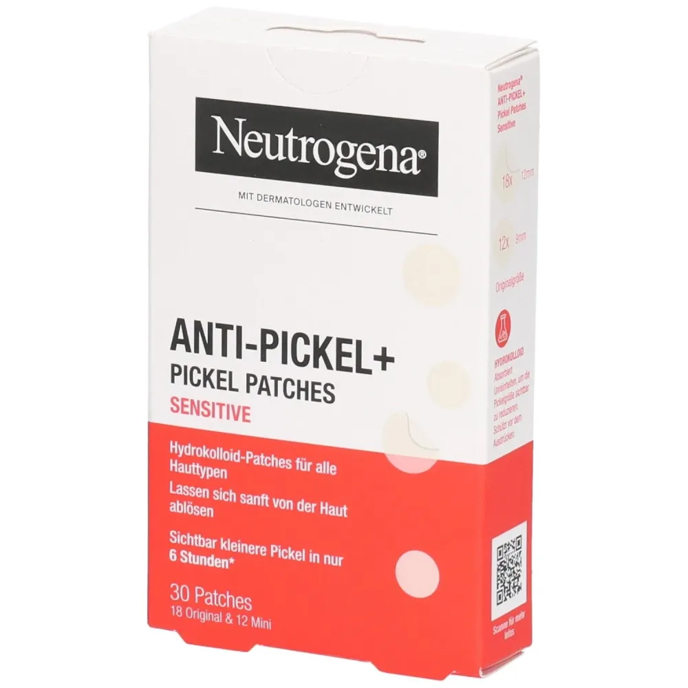 Neutrogena Anti-Pickel+ Pickel Patches Sensitive 30 Stück