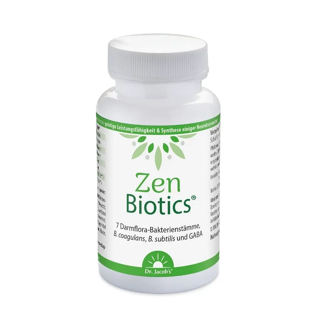 Dr. Jacob's Zen Biotics Darmflora-Bakterien + Gaba Kaps Ds 90 Stk