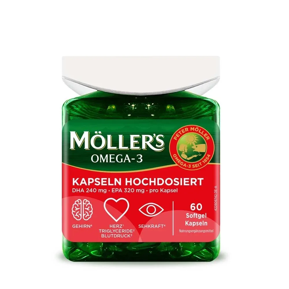 Möller?s Omega-3 Kapseln Hochdosiert