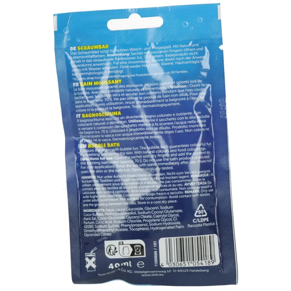 Tinti - Schaumbad blau, Multicolor