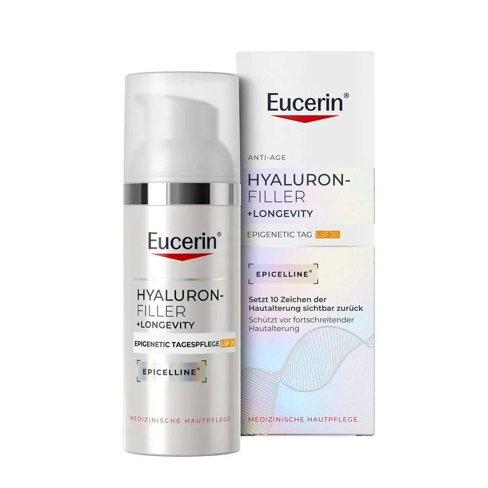 Eucerin Hyaluron-Filler + Longevity Epigenetic Tag Lsf30 Disp 50 ml