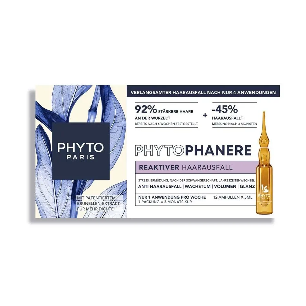 Phyto Phytophanère Behandlung gegen reaktiven Haarausfall Monodos 5 ml