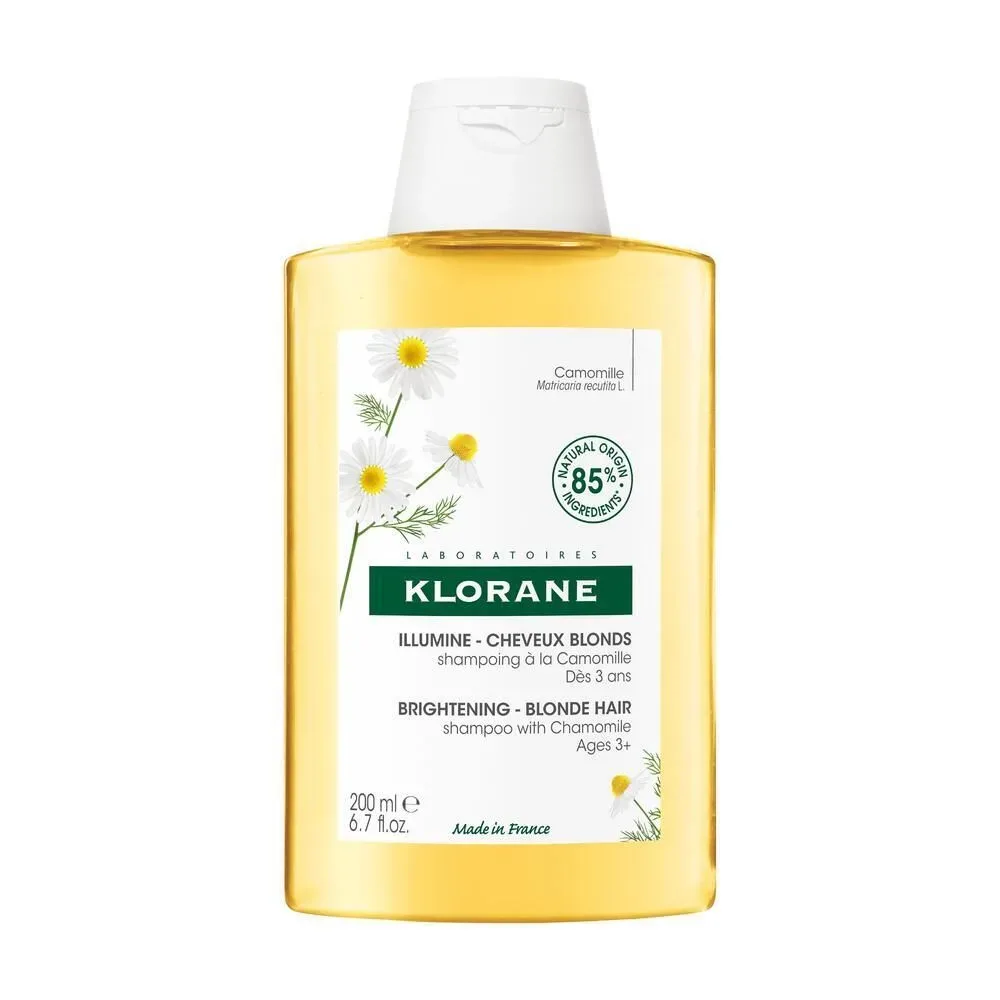 KLORANE - Aufhellendes Shampoo, Kamille, 200 ml