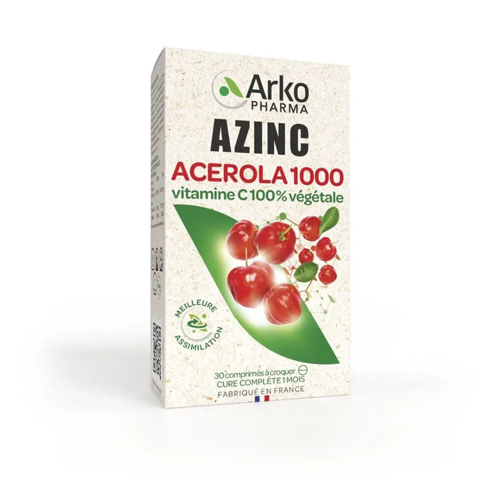 Arkopharma Azinc® Acerolakirsche 1000