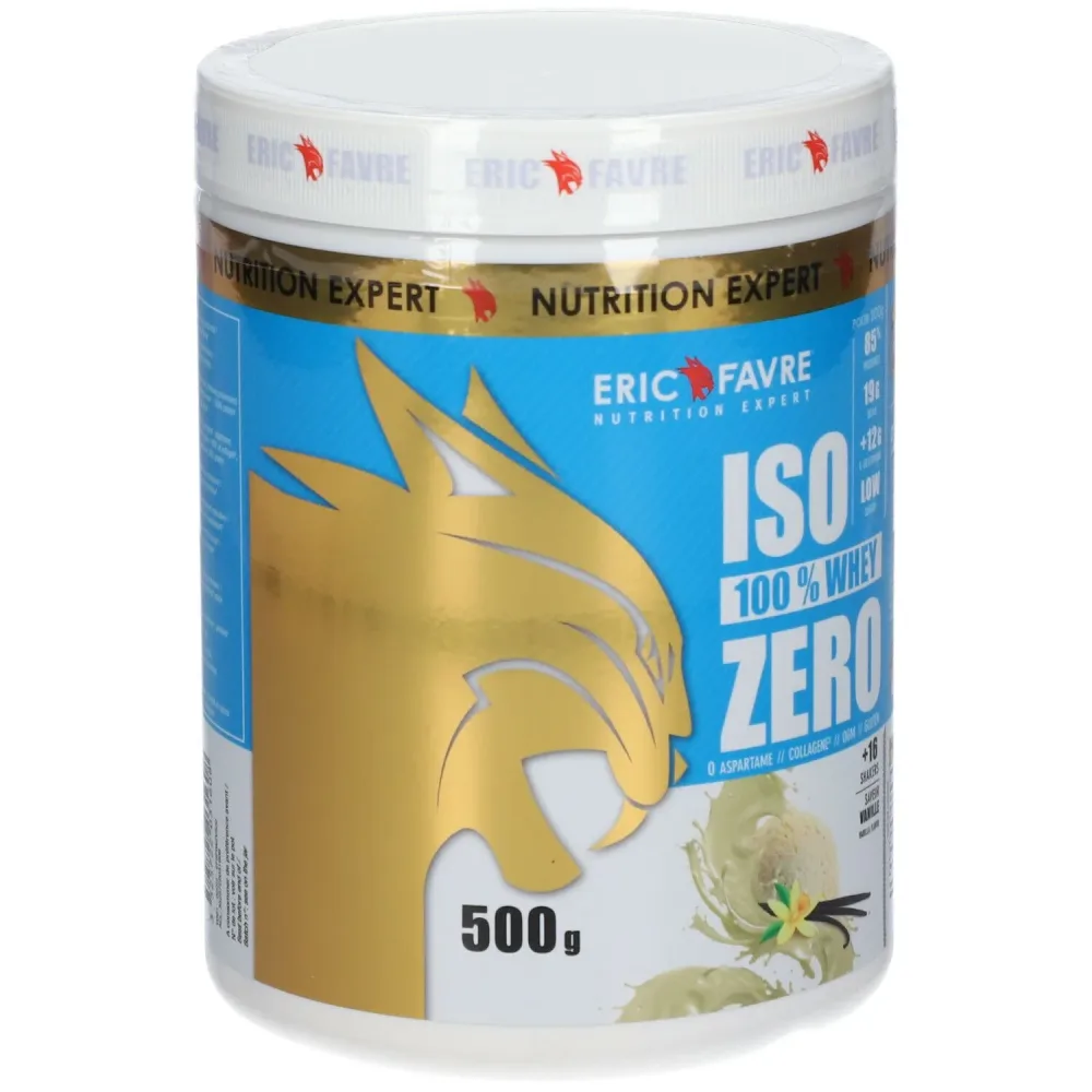 Eric Favre® Iso Zero 100% Whey Protein Vanille
