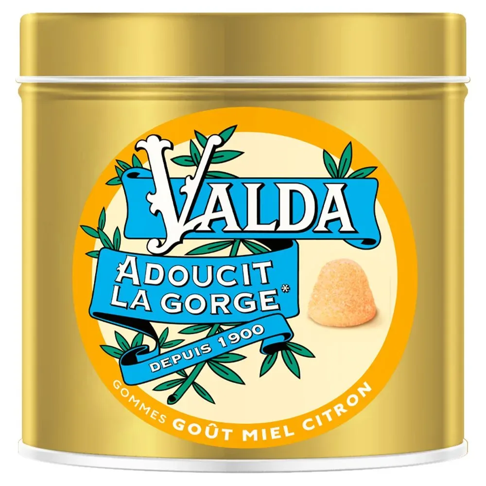 Valda Gummidrops Honig-Zitrone