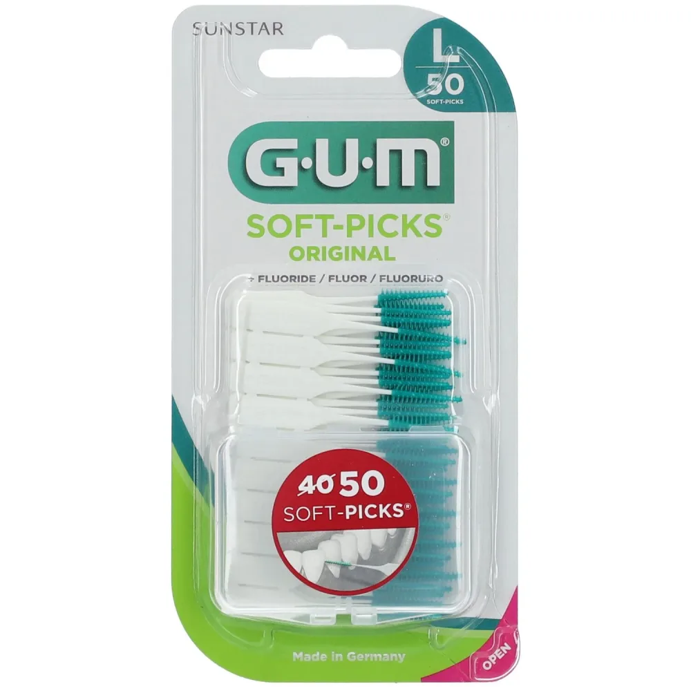 Sunstar GUM Soft-Picks Original, Large (50 Stk)