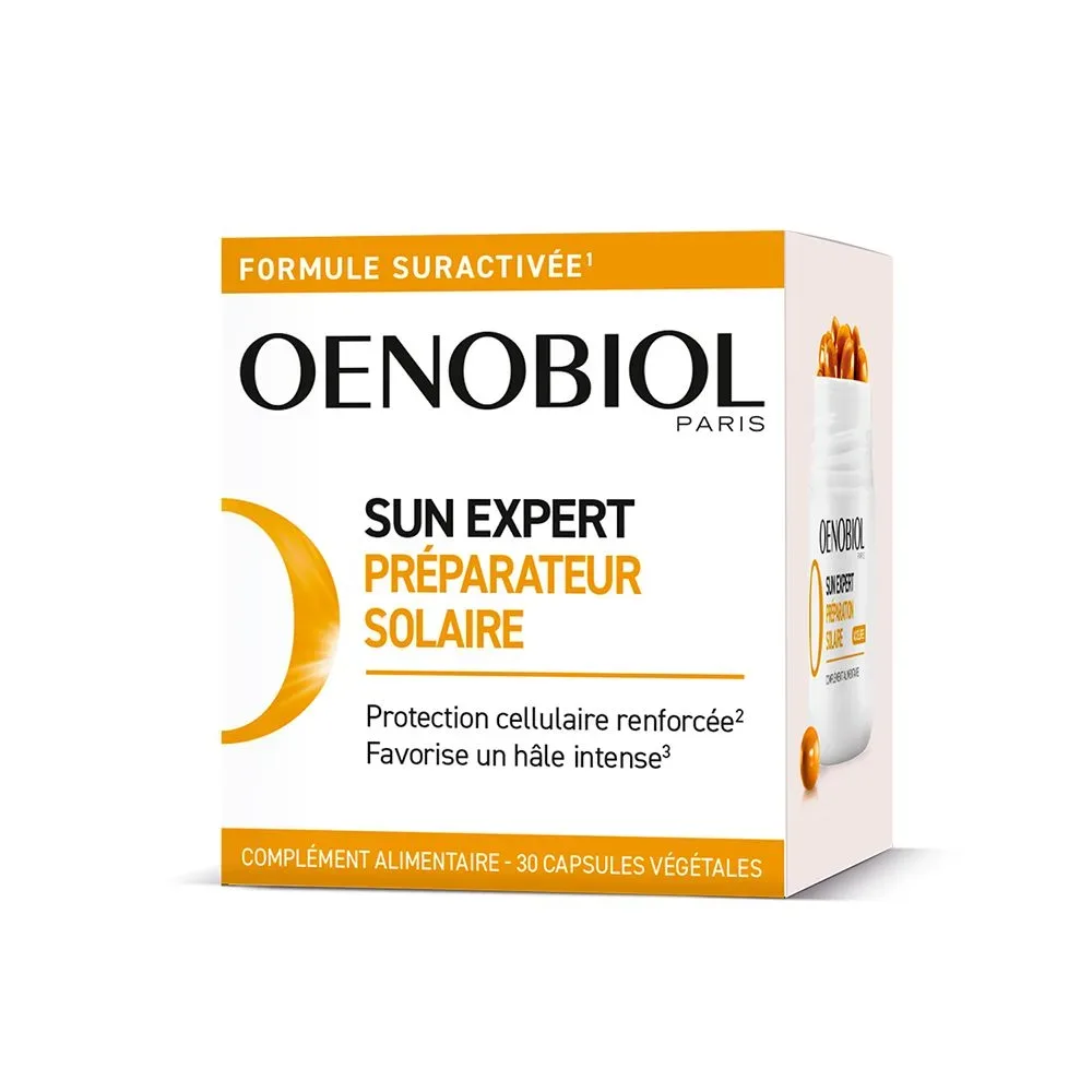 Oenobiol SUN Expert Solar Preparateur, Nahrungsergänzungsmittel - 30 Kapseln