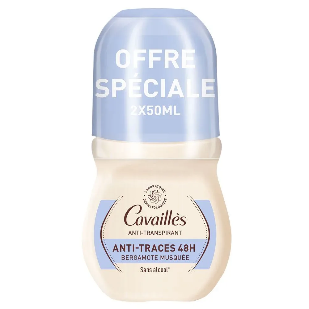 Rogé Cavaillès Antitranspirant Absorb+ 48h Roll-on 2er-Pack