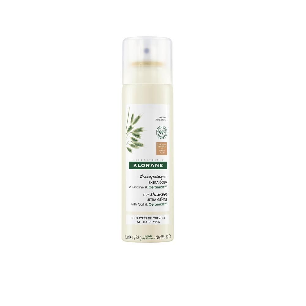 Extra-sanftes Getöntes Trockenshampoo ? Braunes Bis Dunkles Haar ? Mit Hafer & Ceramid Damen  150 ml