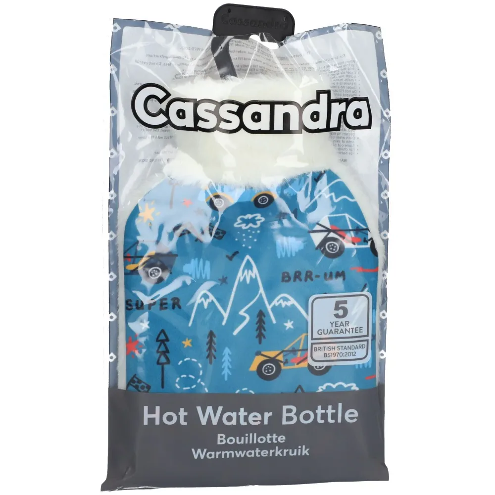 Cassandra Wärmflasche Super Soft Auto 1,8L
