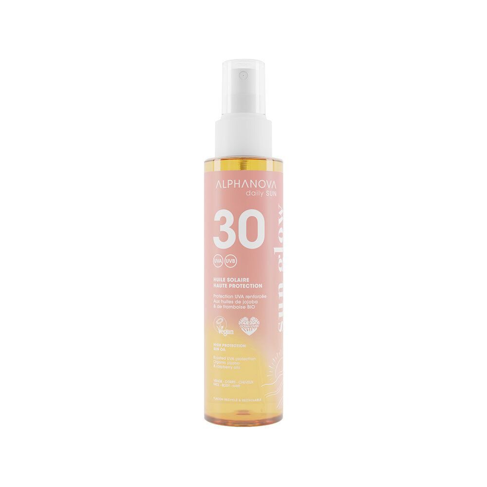 Alphanova Huile Solaire Haute Protection SPF 30