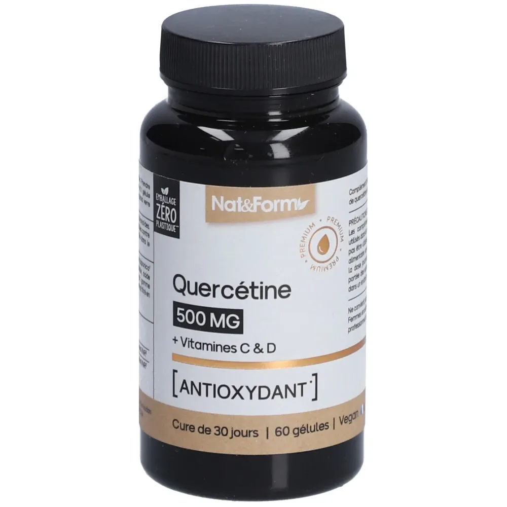 Nat&Form Quercetin Kapseln