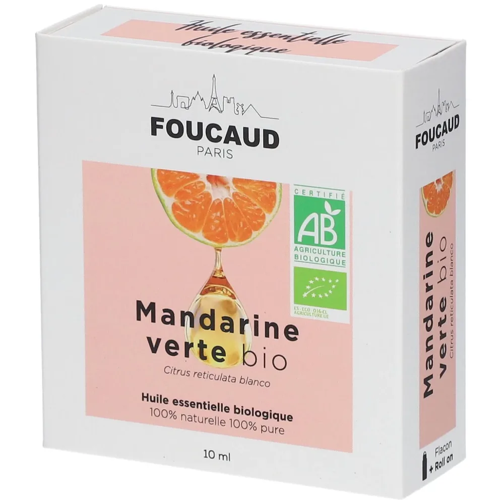 Foucaud Huile Essentielle Mandarine verte bio