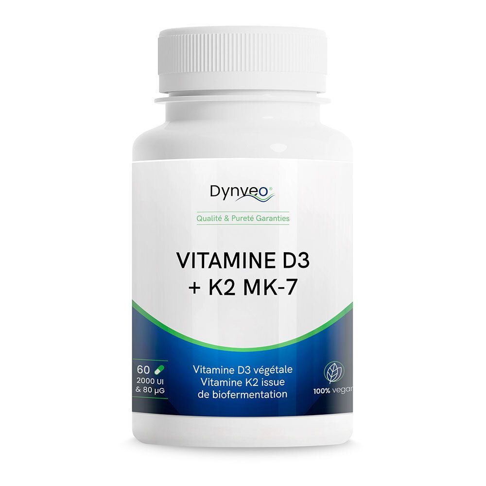 Dynveo Vitamine D3 + K2 Mk-7