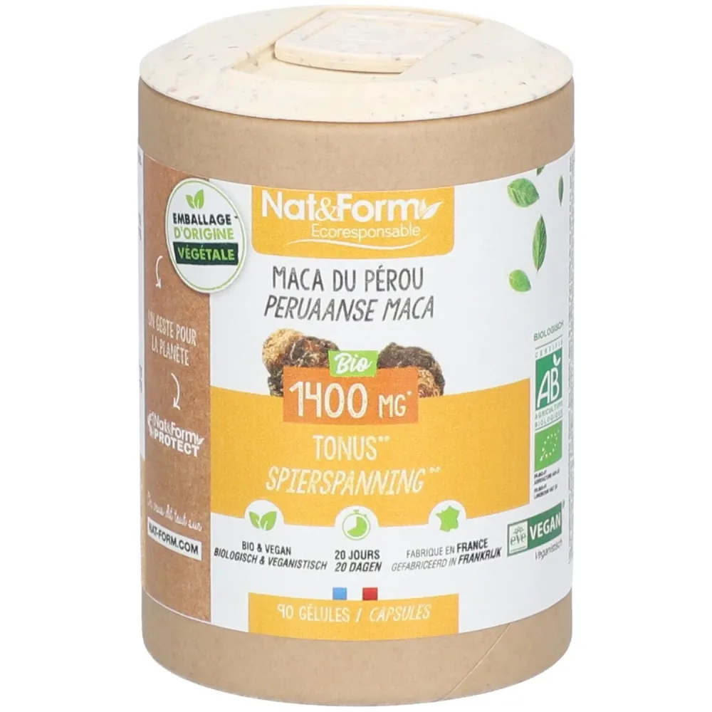 Nat&Form Peruanisches Maca Bio