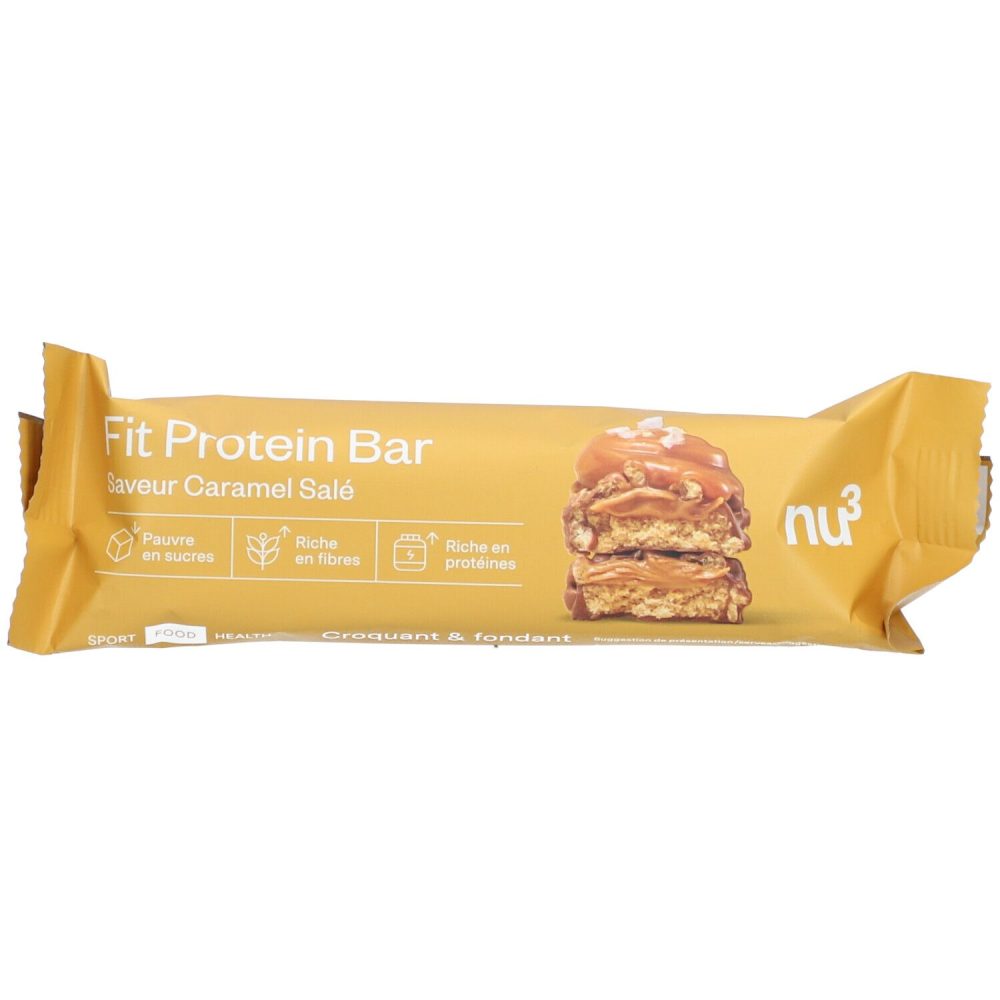 nu3 FIT Protein-Riegel gesalzenes Karamell