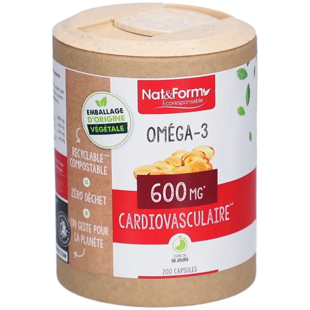 Nat&Form Omega-3 Ecoresponsable Kapseln