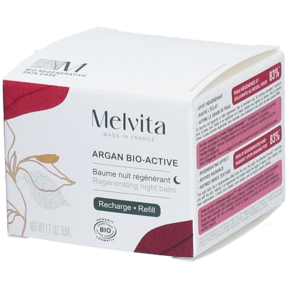 Melvita Argan Bio-Active Regenerierender Nacht-Balsam Refill