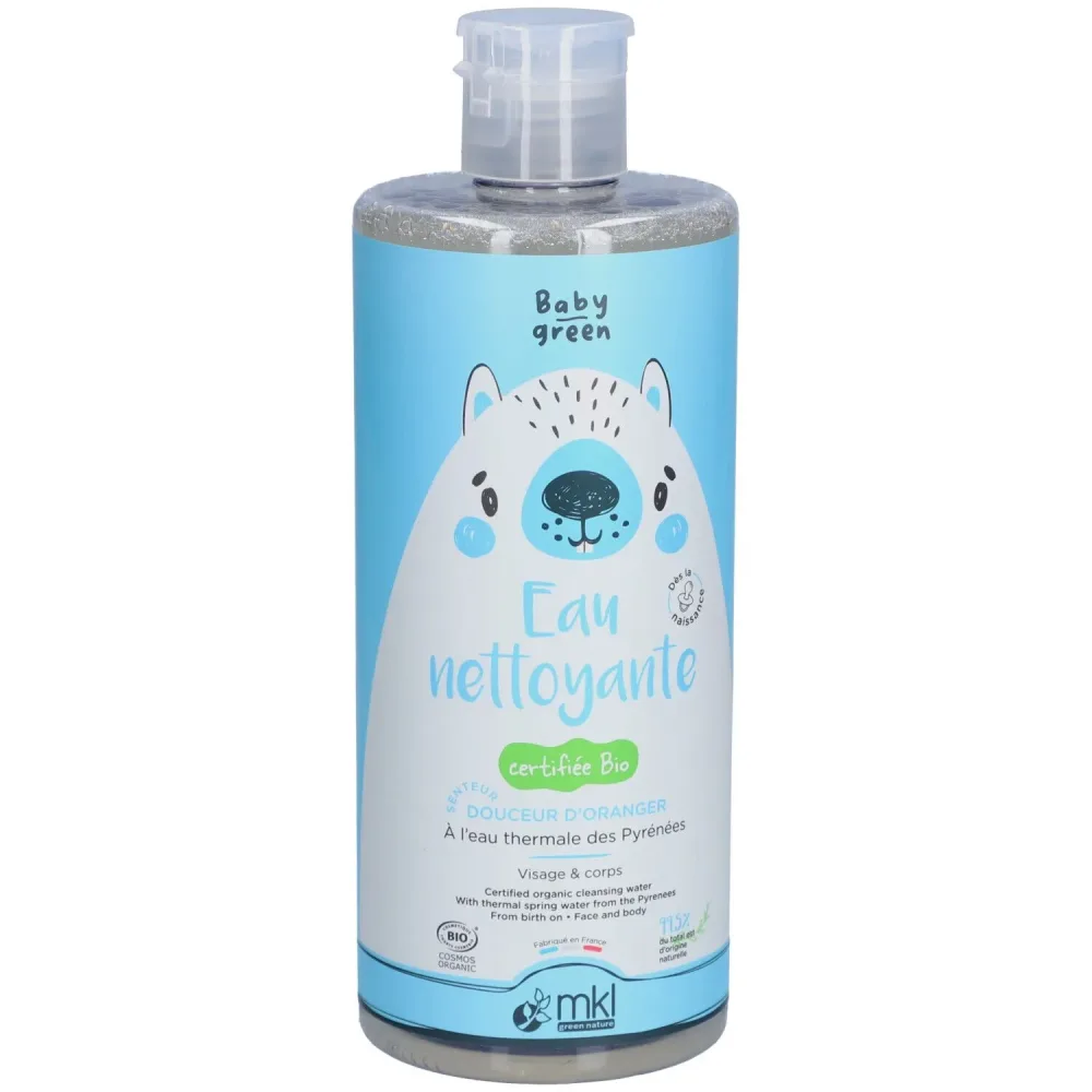 MKL Baby Green Eau Nettoyante 1L