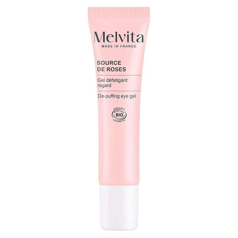 Melvita - Source de Roses Belebendes Augengel, 15 ml