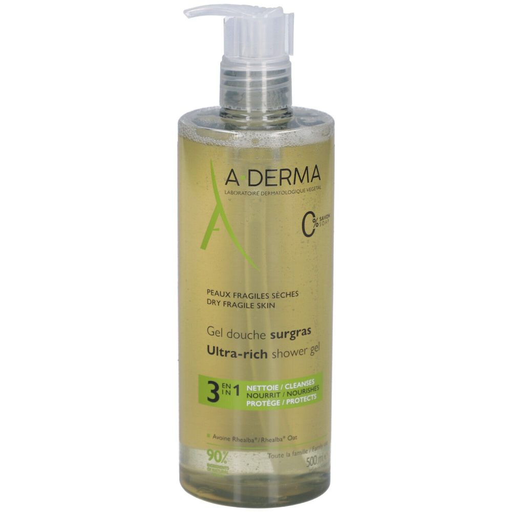 A-Derma Duschgel Trockene Empfindliche Haut Rückfettend