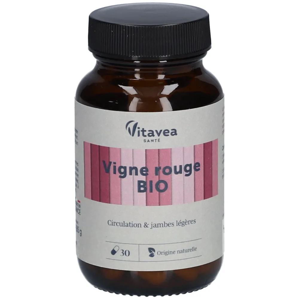 Vitavea Les Essentiels Bio Rote Weinrebe Blutkreislauf