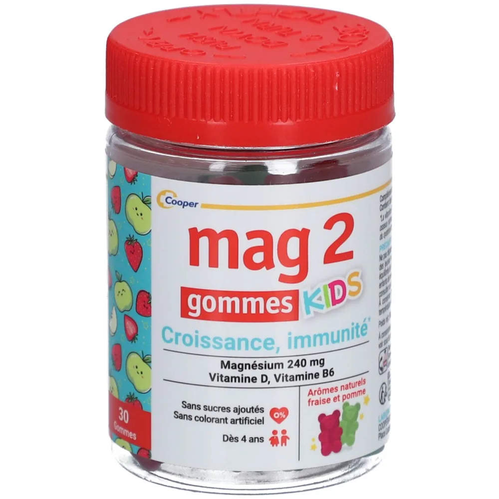 Mag 2 Kids Wachstum und Immunität Kaugummis