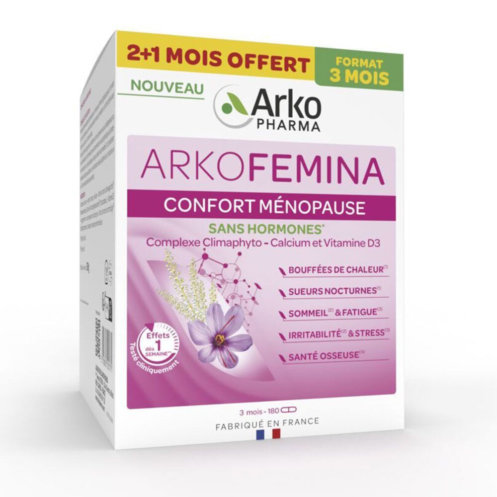 Arkopharma Arkofemina Schmerzhafte Regelblutungen