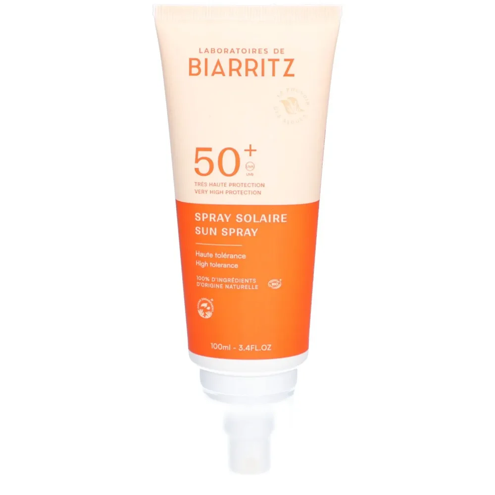 Laboratoires de Biarritz Alga Maris Sonnenspray Spf50+ Gesicht und Körper