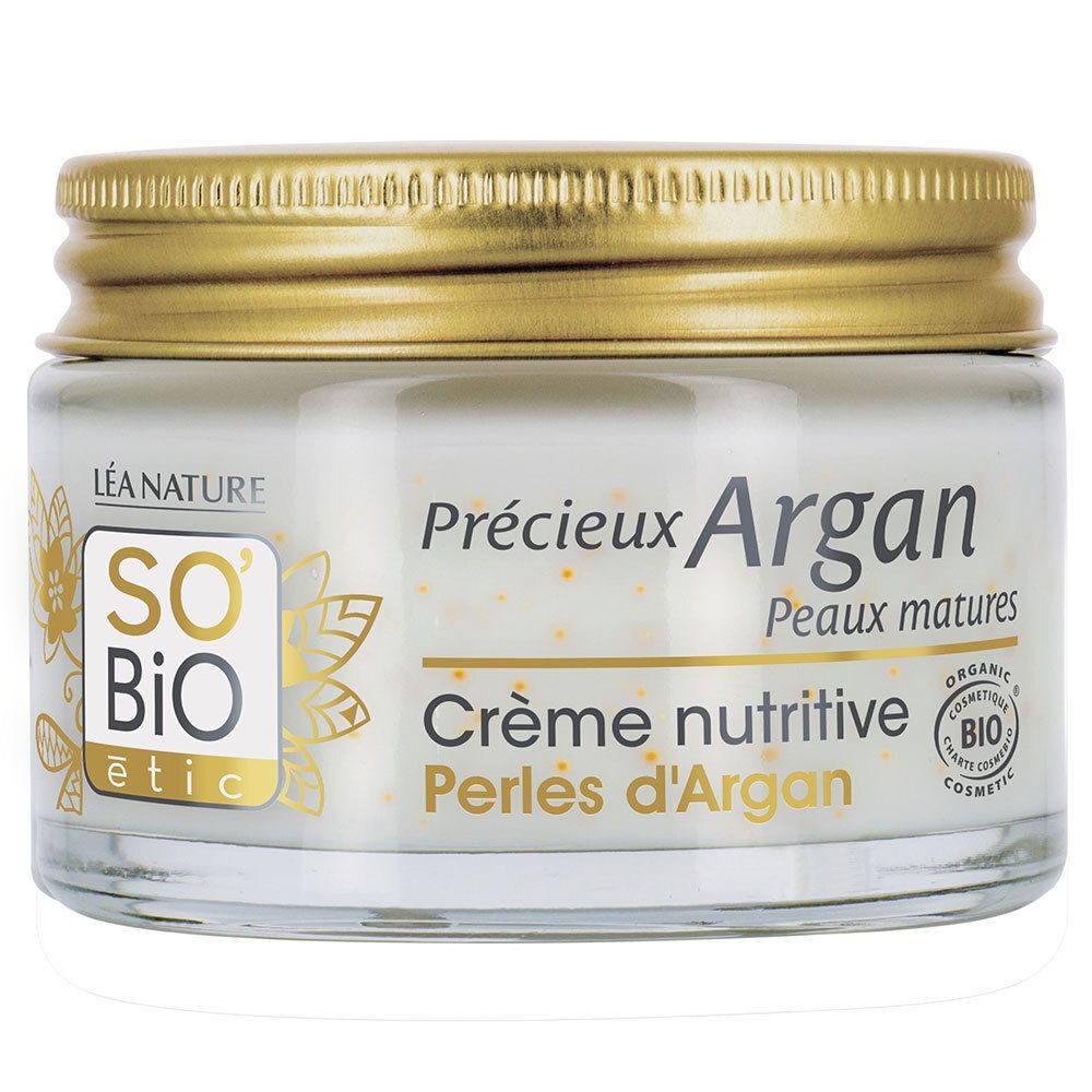 SO BIO Etic Precious Argan Crème Nutritive Perles d'Argan