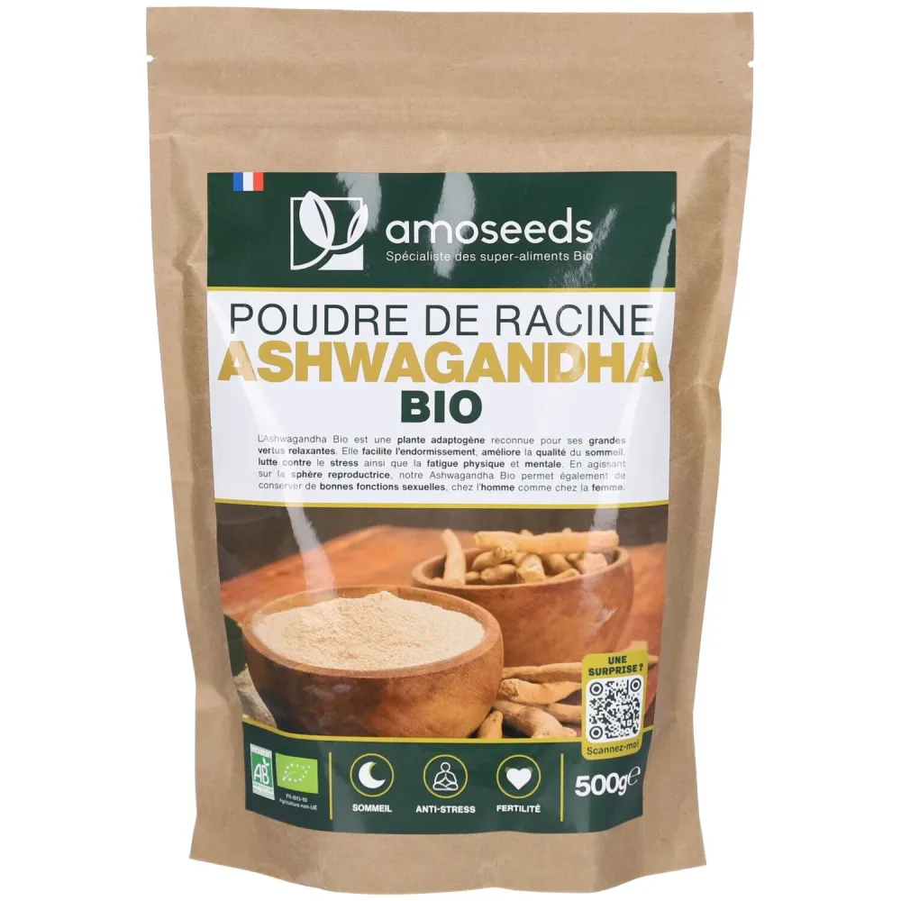 Amoseeds Ashwagandha Pulver Bio