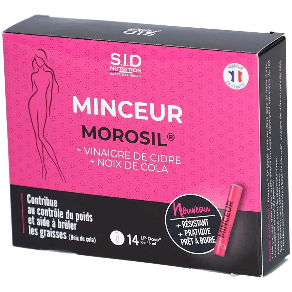 SID Nutrition Morosil Sticks ? 14 x 15 ml mit Cola-Nuss & Apfelessig