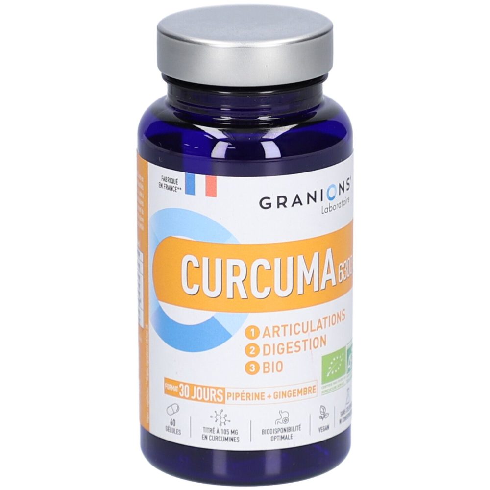 Granions Kurkuma 6300 mg BIO