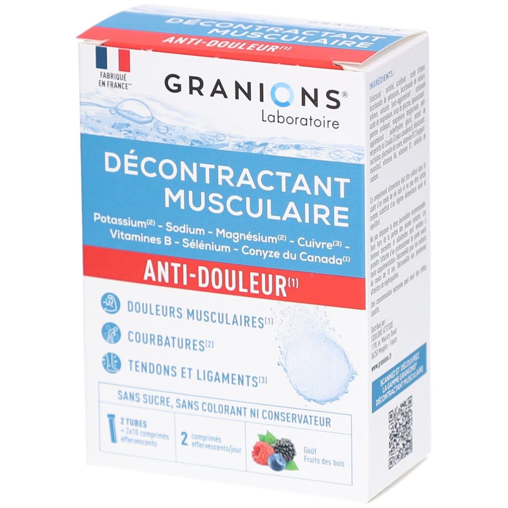 Granions Brausetabletten zur Muskelentspannung