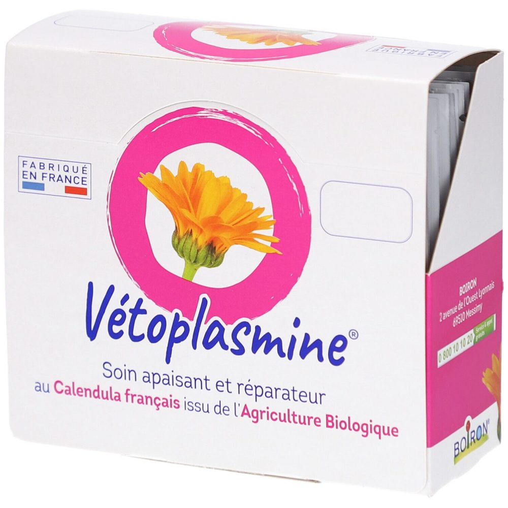 Boiron Vetoplasmine Beruhigende Pflegecreme mit Calendula für Tiere
