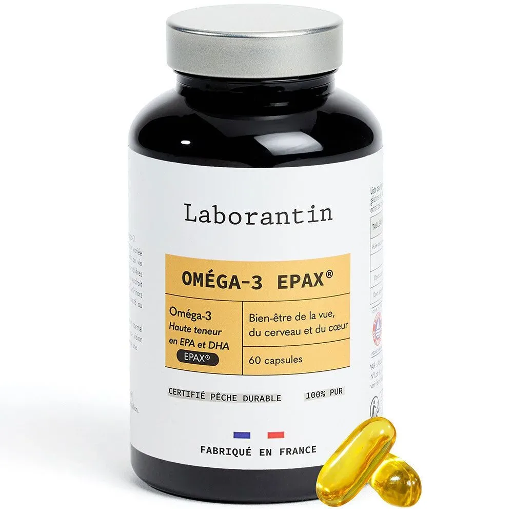 Laborantin Oméga-3 Epax ? mit EPA & DHA aus Fischöl