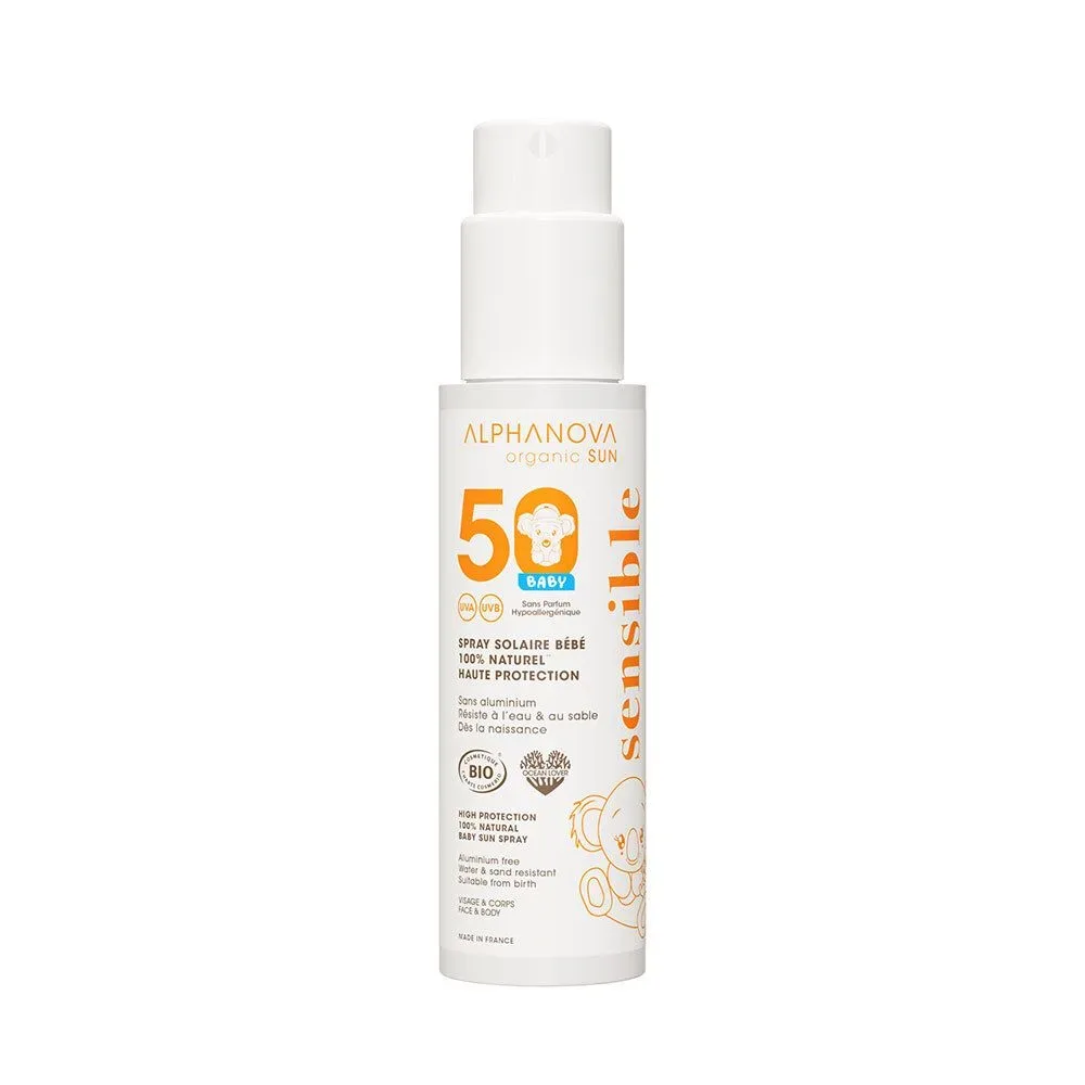 Alphanova Sonnenspray für Babys LSF 50