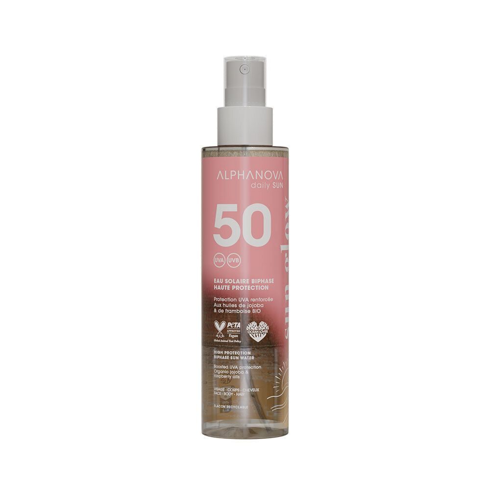 Alphanova Daily Sun Zwei-Phasen Sonnenschutzspray Spf50
