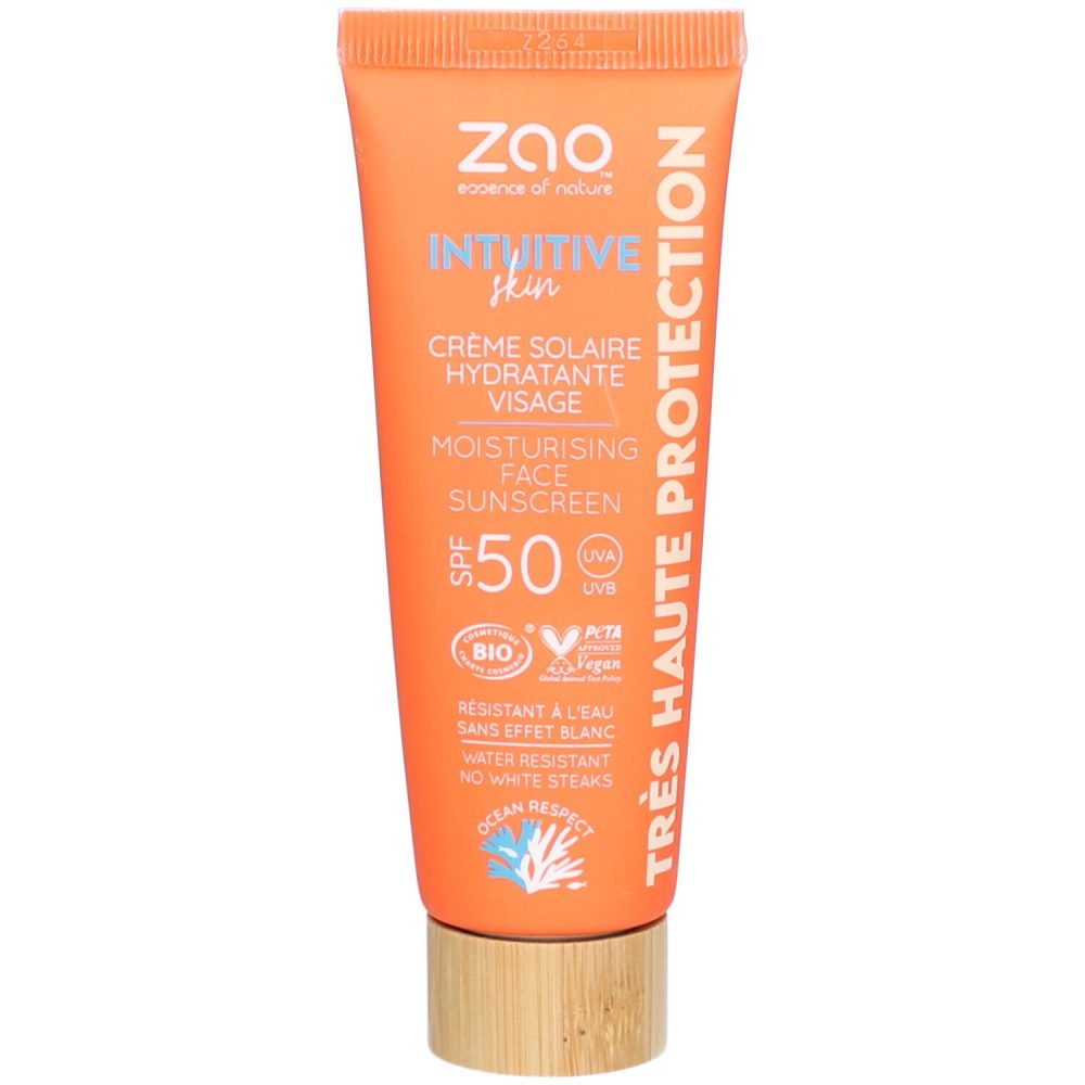 ZAO MAKEUP - Moisturising face sunscreen - SPF50, 50 ml