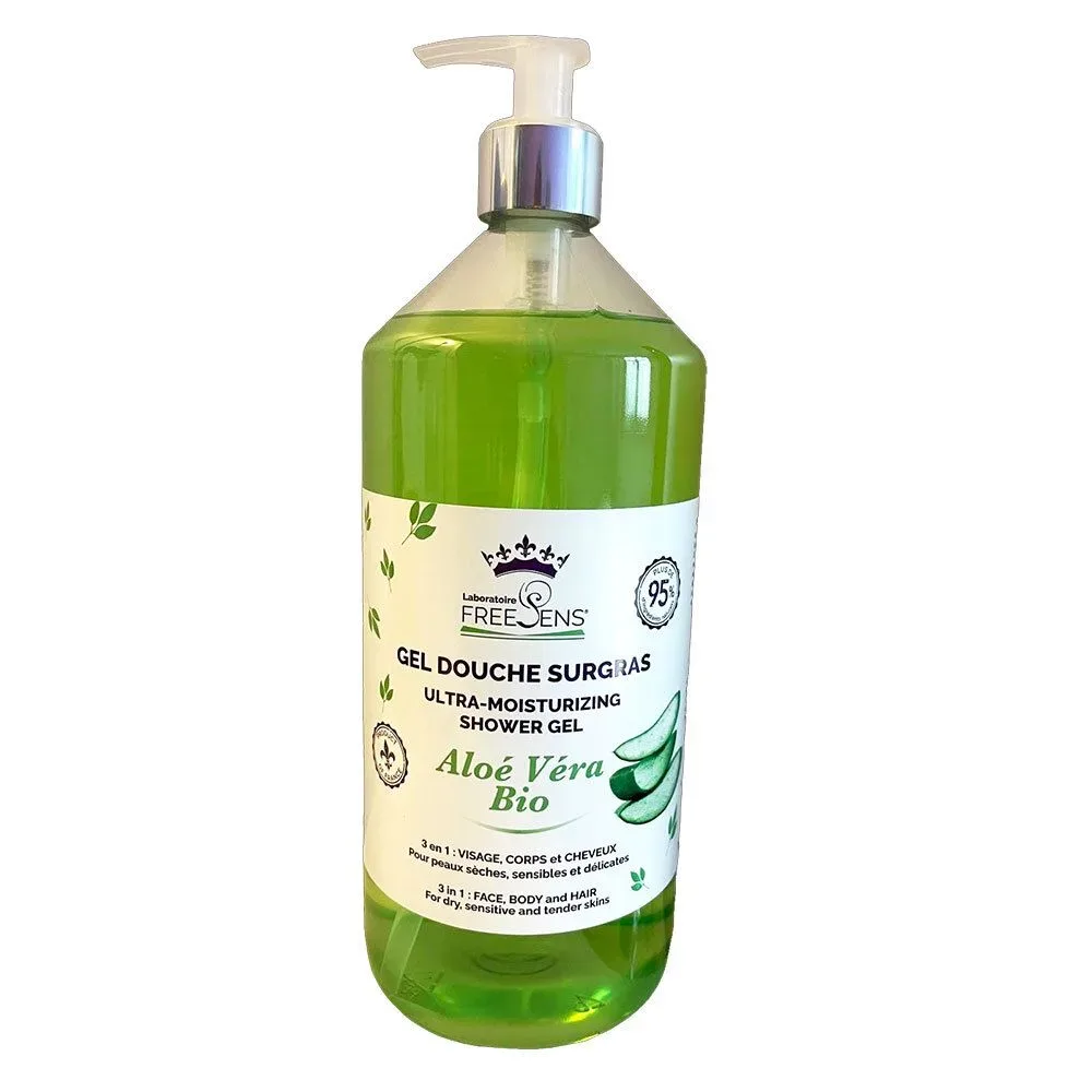 Freesens rückfettendes Duschgel ohne Seife Aloe Vera