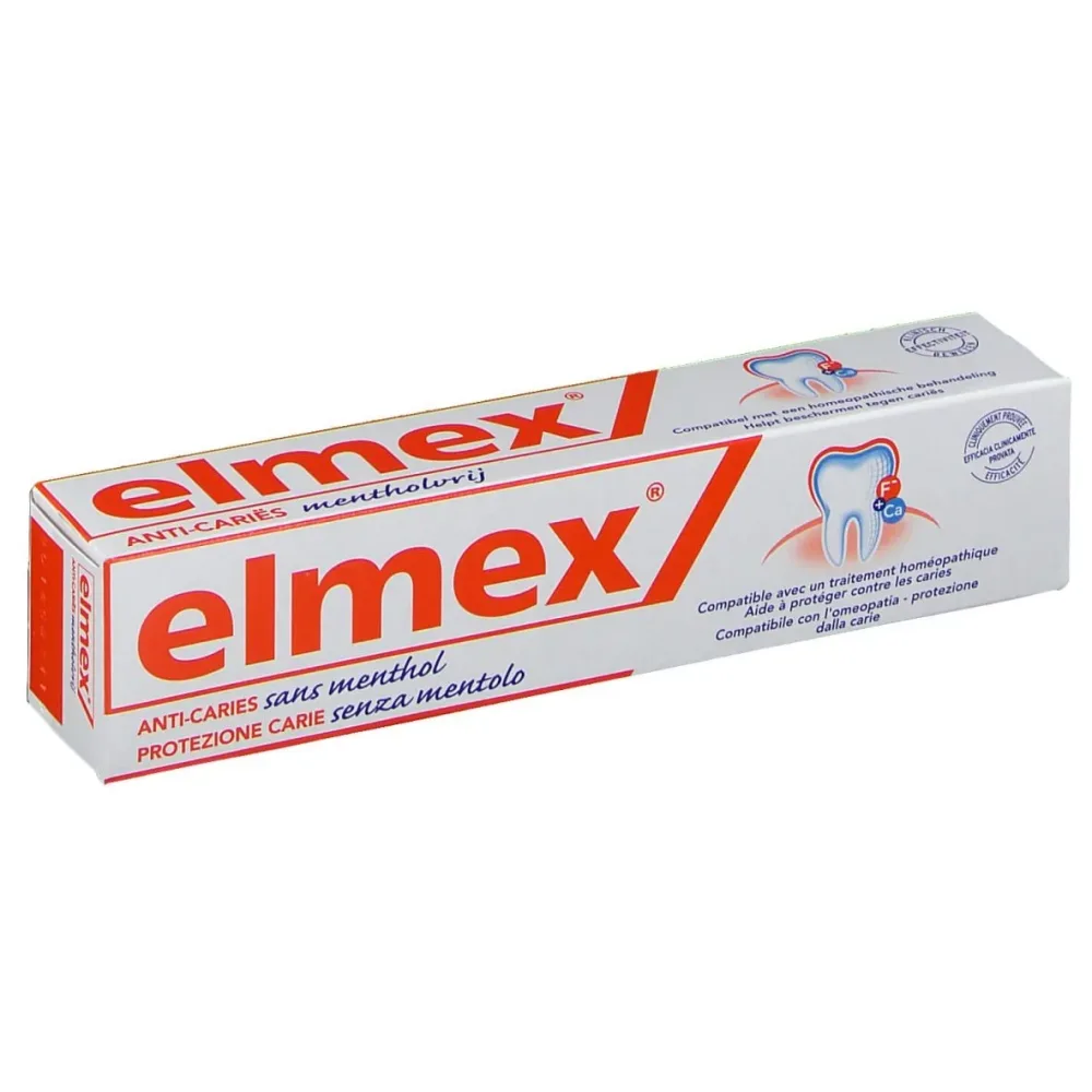 elmex® minzfreie Zahnpasta Kariesschutz