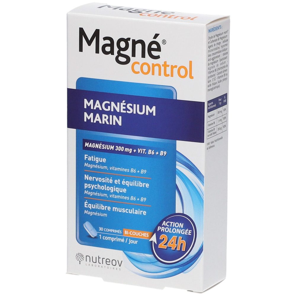 Nutreov Magné® Control magnésium 3000 mg + Vitamin B6