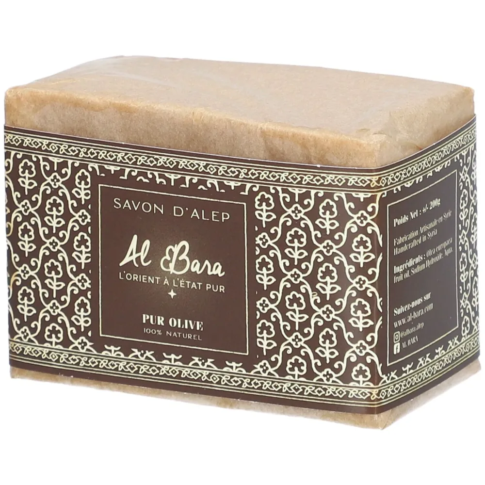 AL Bara Echte Aleppo-Seife Pur Olive