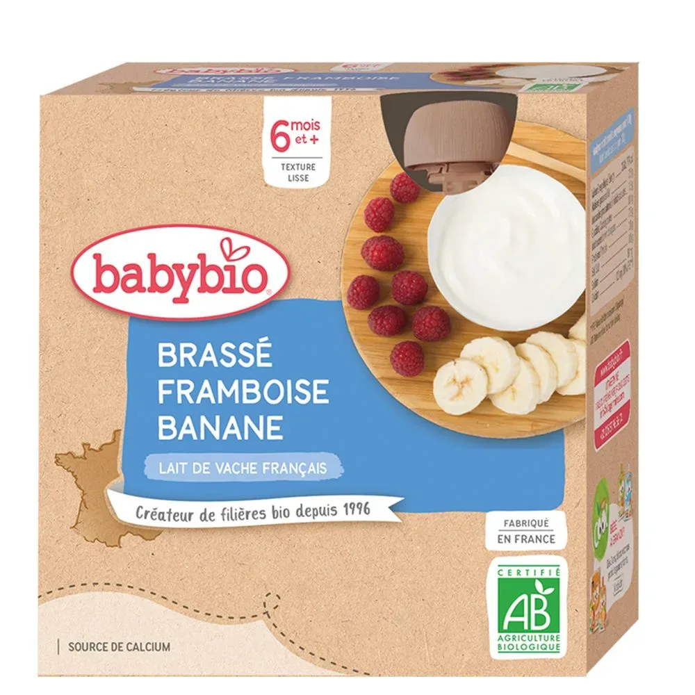 Babybio Brassé Framboise Banane ab 6 Monate