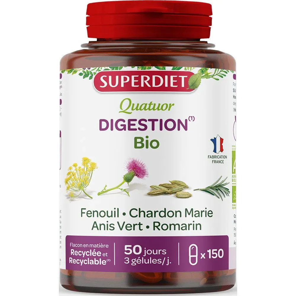 Superdiet Quatuor Fenchel Verdauung Bio