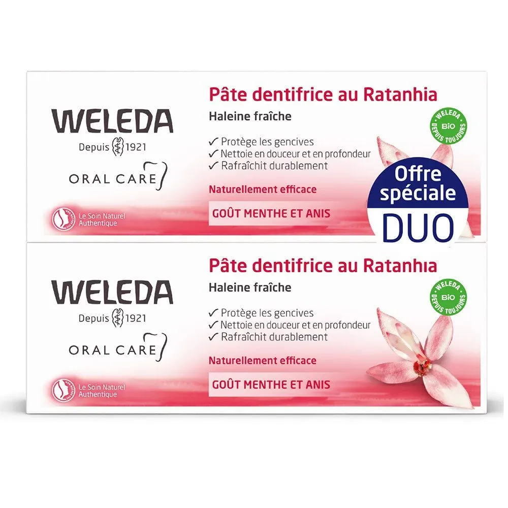 Weleda Zahnpasta ratanhia