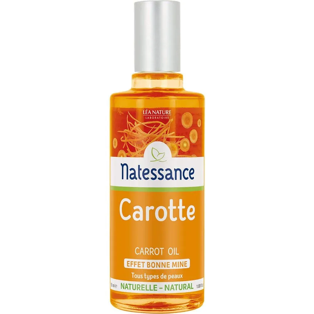 Natessance Öl Gute Mine Karotte Gesicht und Hals